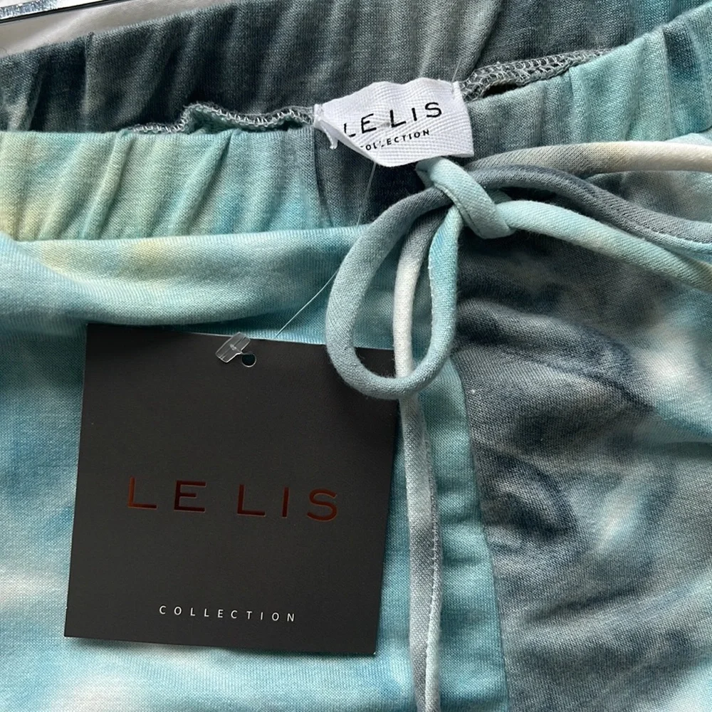 LE LIS Tie Dye Shorts